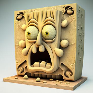 3D модель St SpongeBob SquarePants Battle for Bikini Bottom Rehydrated (STL)